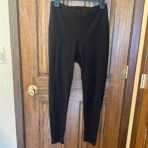 Black High Waisted Leggings-Large